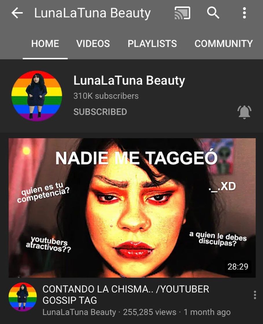 Moda Luna Martínez- Canal de makeup. 👀💕