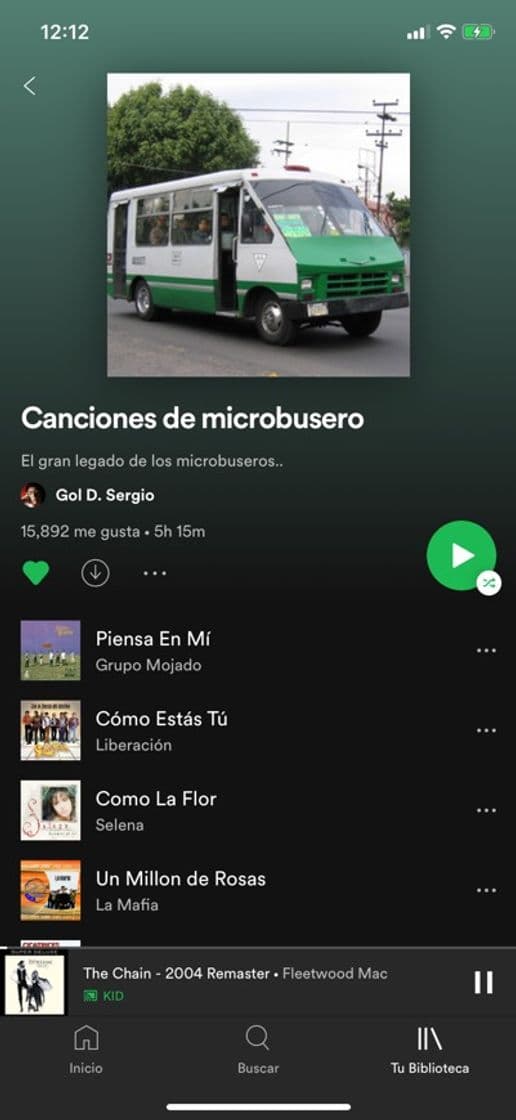 Canción Canciones de microbusero