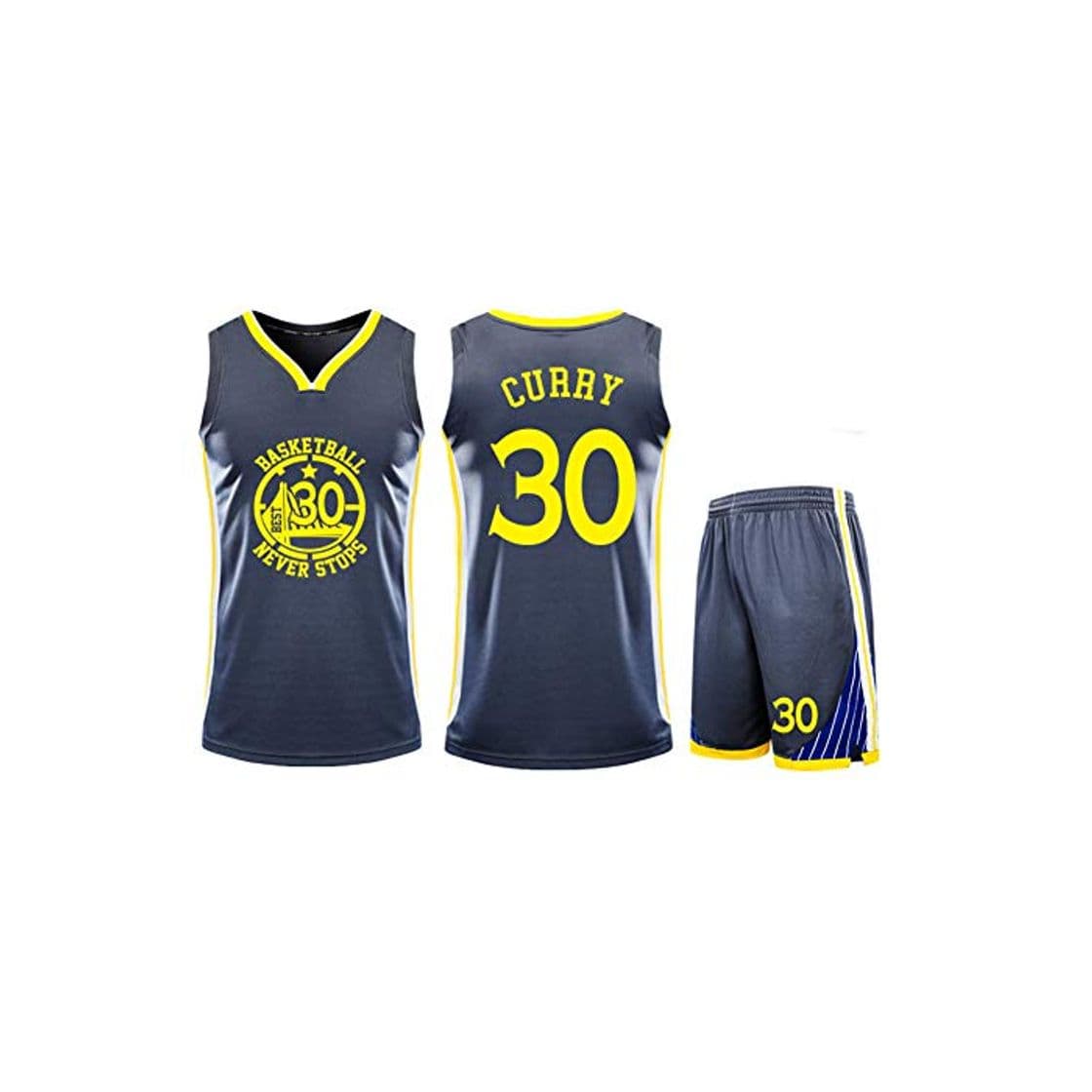 Moda POAA Stephen Curry 30 Warriors Jersey