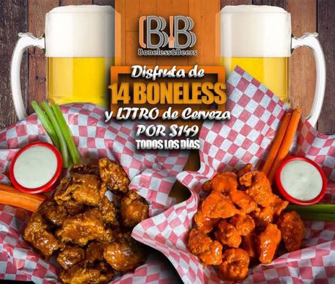 Restaurantes B&B Boneless&Beers