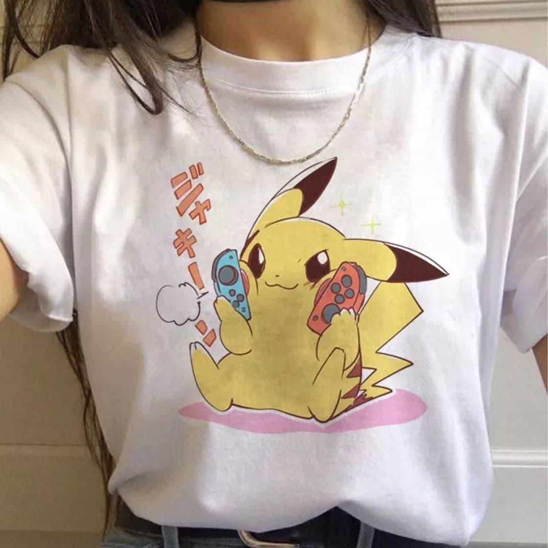 Moda Camiseta de Pikachu⚡