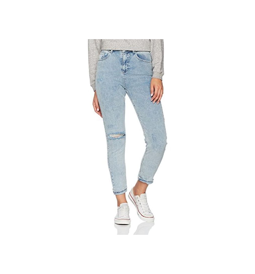 Moda MISS SELFRIDGE Mom Vaqueros Estilo Boyfriend, Azul