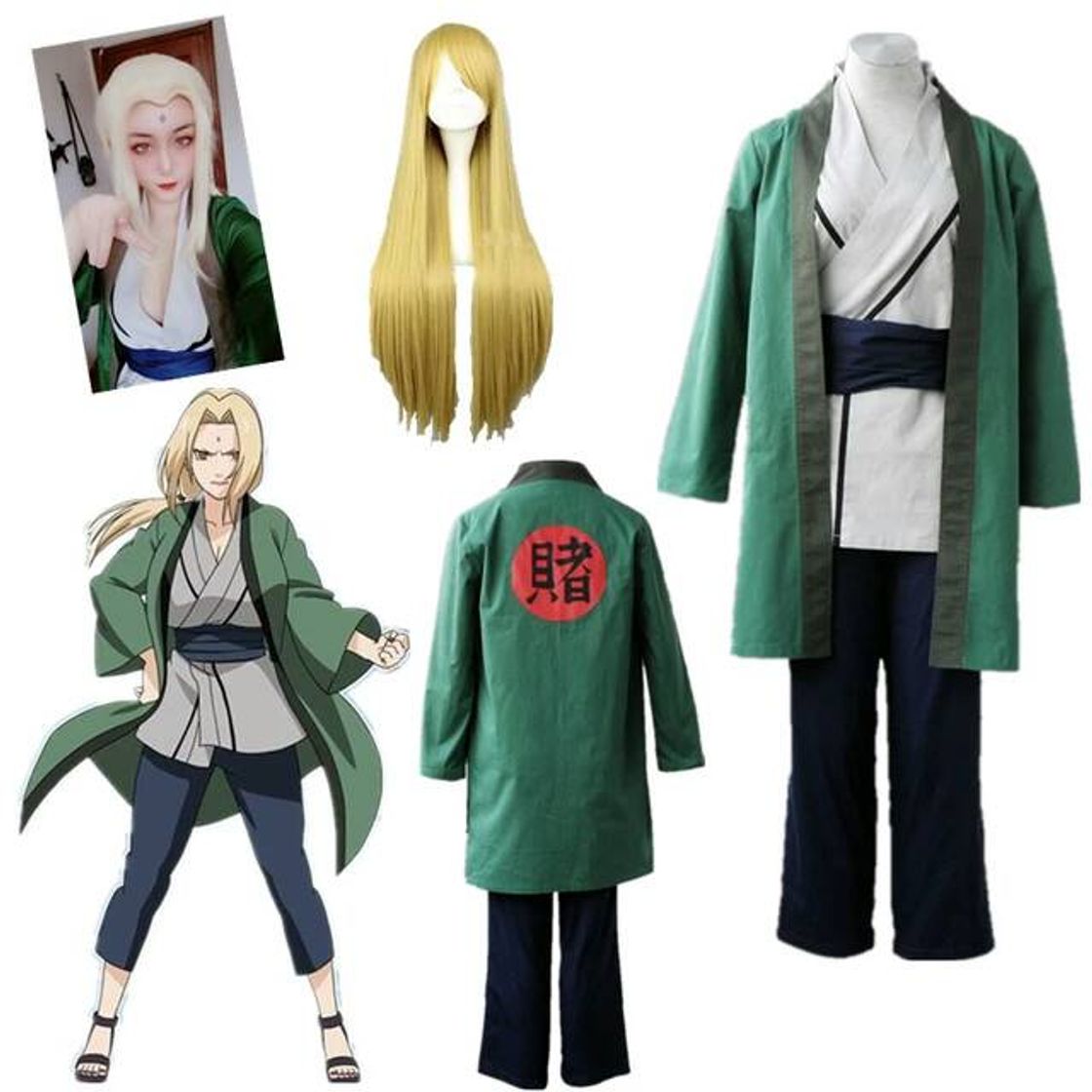 Moda Cosplay Tsunade Senjuu