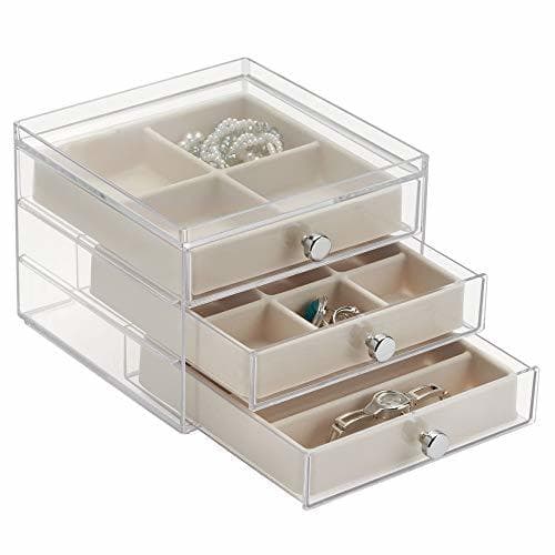 Elemento de la categoría hogar InterDesign Clarity Jewelry Joyero organizador