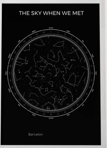 Moda Mapa estelar 