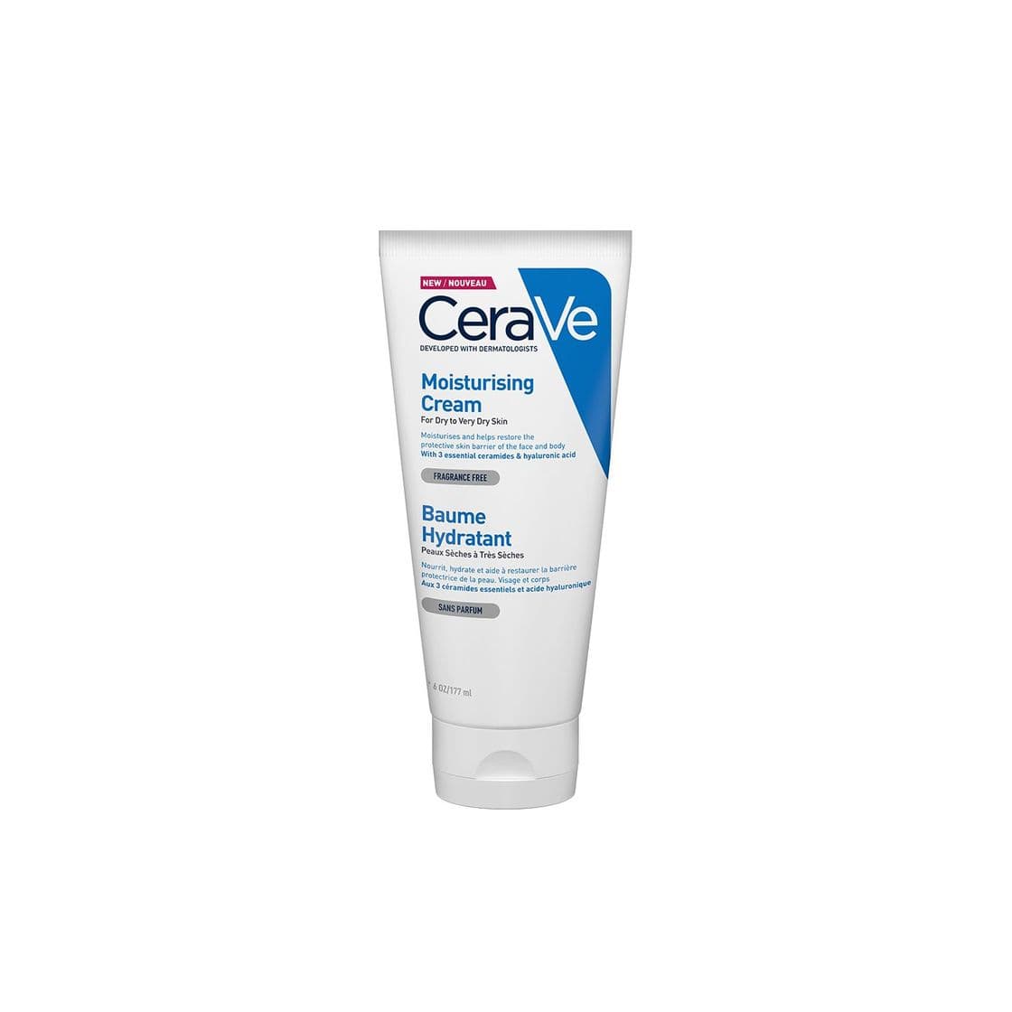 Producto CeraVe crema hidratante 