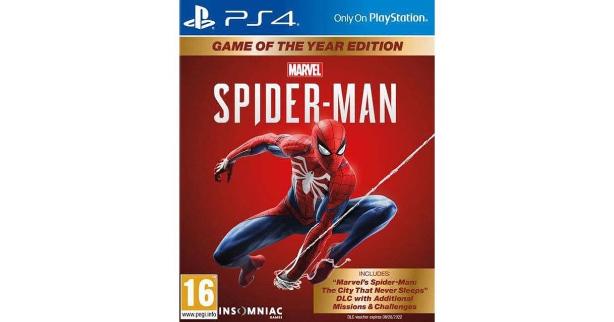 Videojuegos Marvel's Spider-Man: Game of the Year Edition