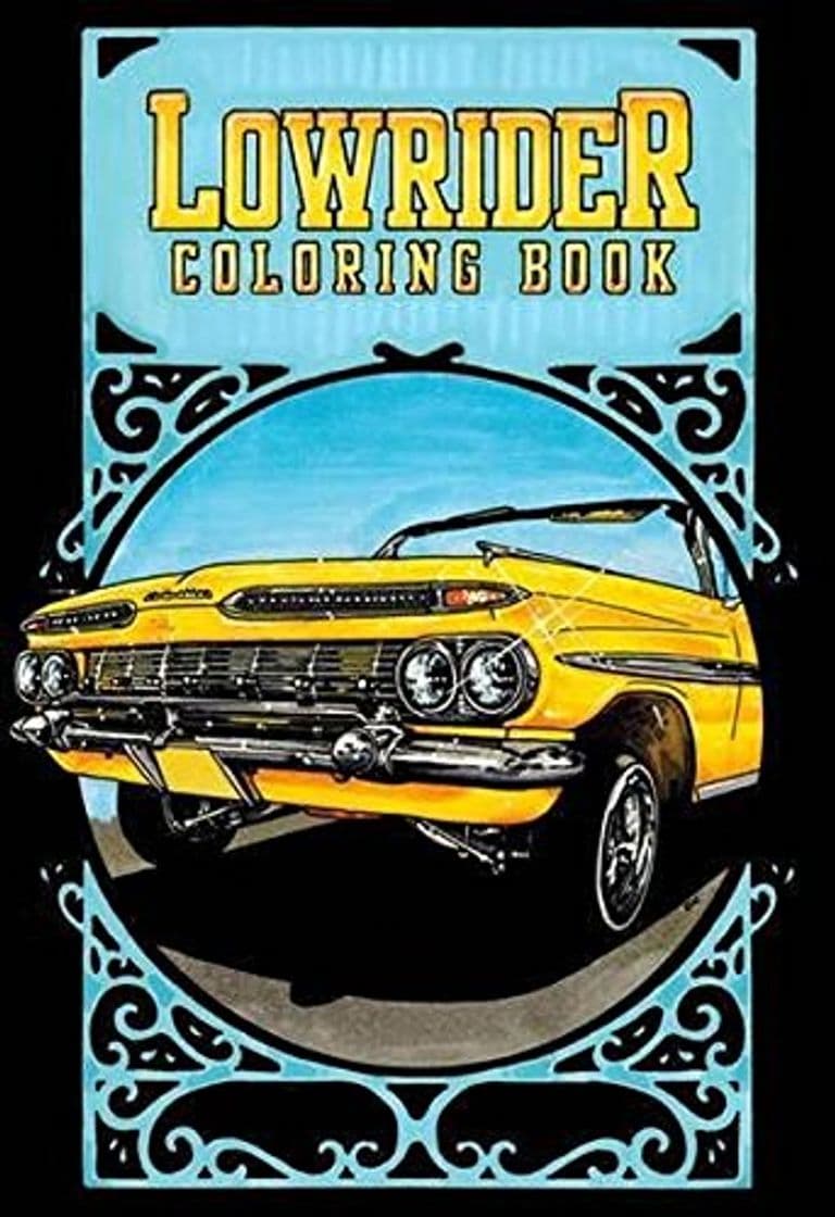 Libro Lowrider Coloring Book