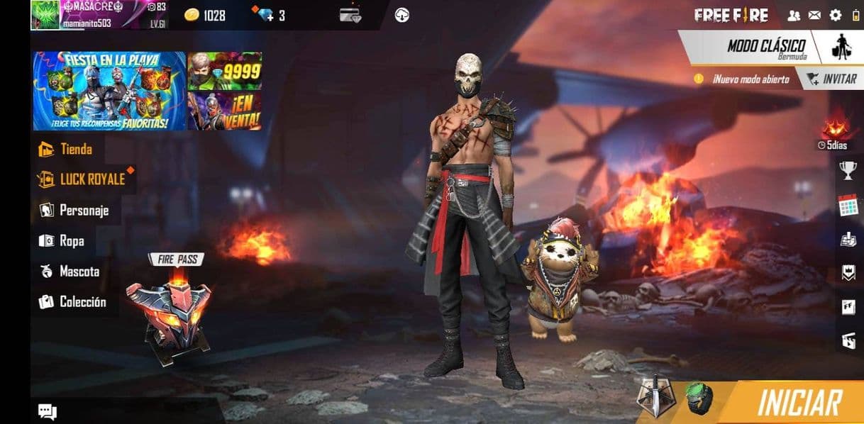 App Garena Free Fire: Rampage