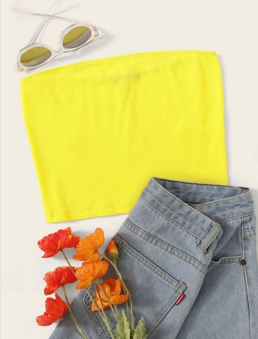 Fashion Top amarillo neon