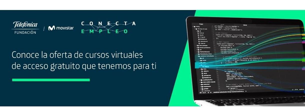 App Cursos gratis de tecnología marketing gestión de proyectos.