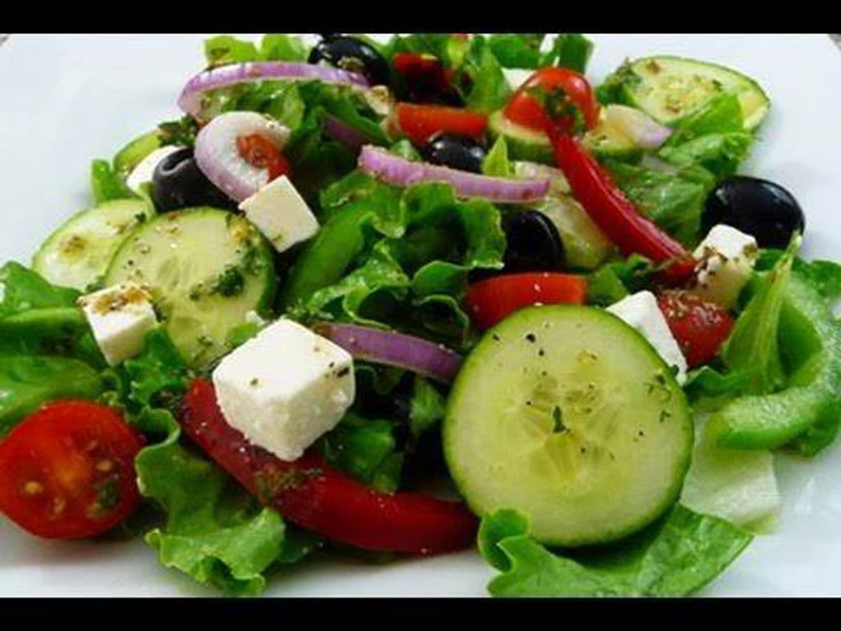 Moda Receta facil Ensalada Griega, riquisima y saludable, tutoria