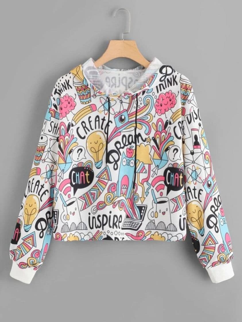 Fashion Sudadera con estampado 