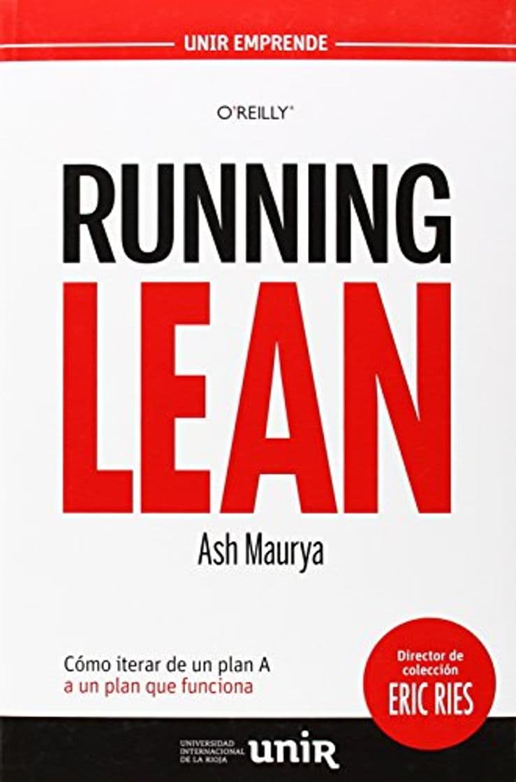 Book Running Lean: Cómo iterar de un plan A a un plan que