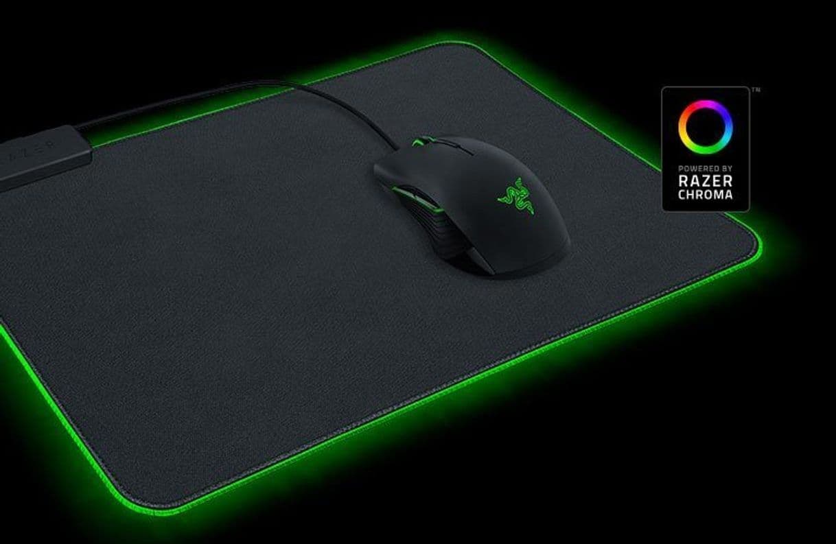 Electronic Razer Goliathus Extended Chroma - Suave alfombrilla de ratón para juegos