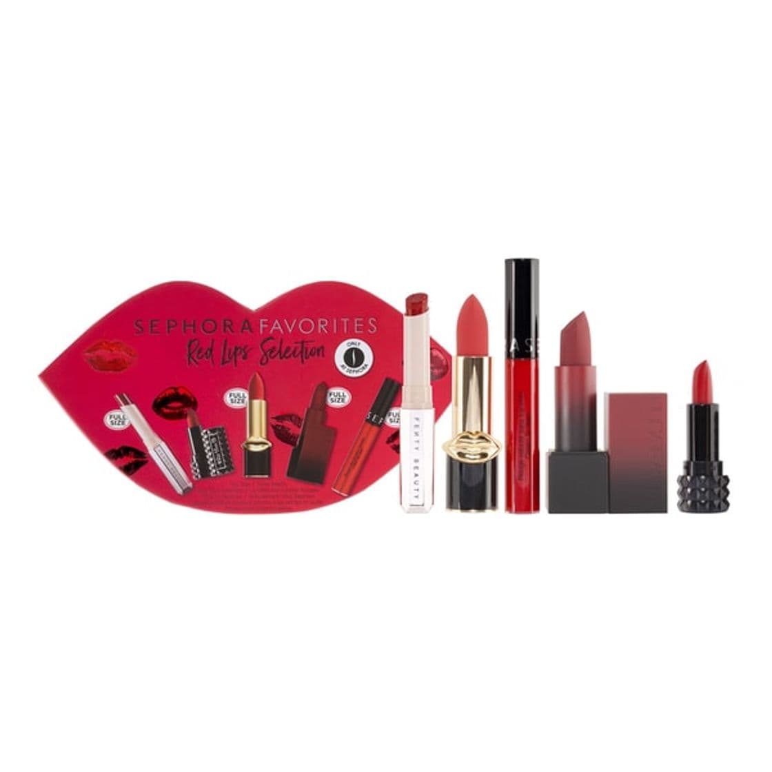 Fashion Red Lips Selection - Kit de labiales of SEPHORA FAVORITES 