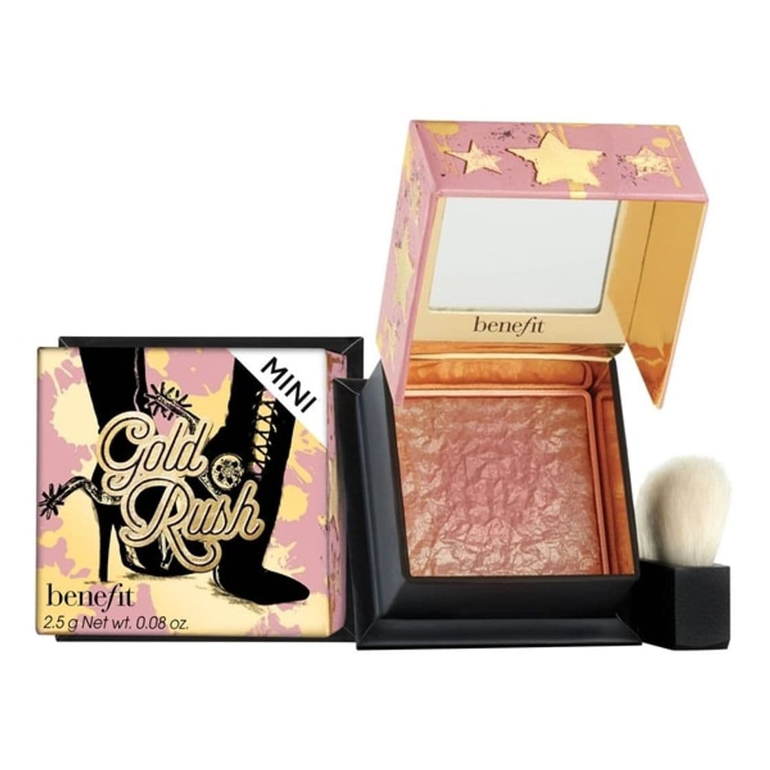 Fashion Mini Gold Rush - Colorete dorado rosado of BENEFIT