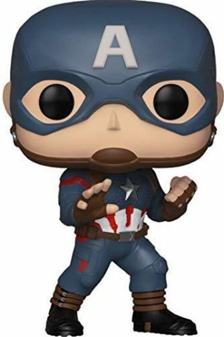 Game Funko Marvel Pop Capitán América Edición Especial, Multicolor