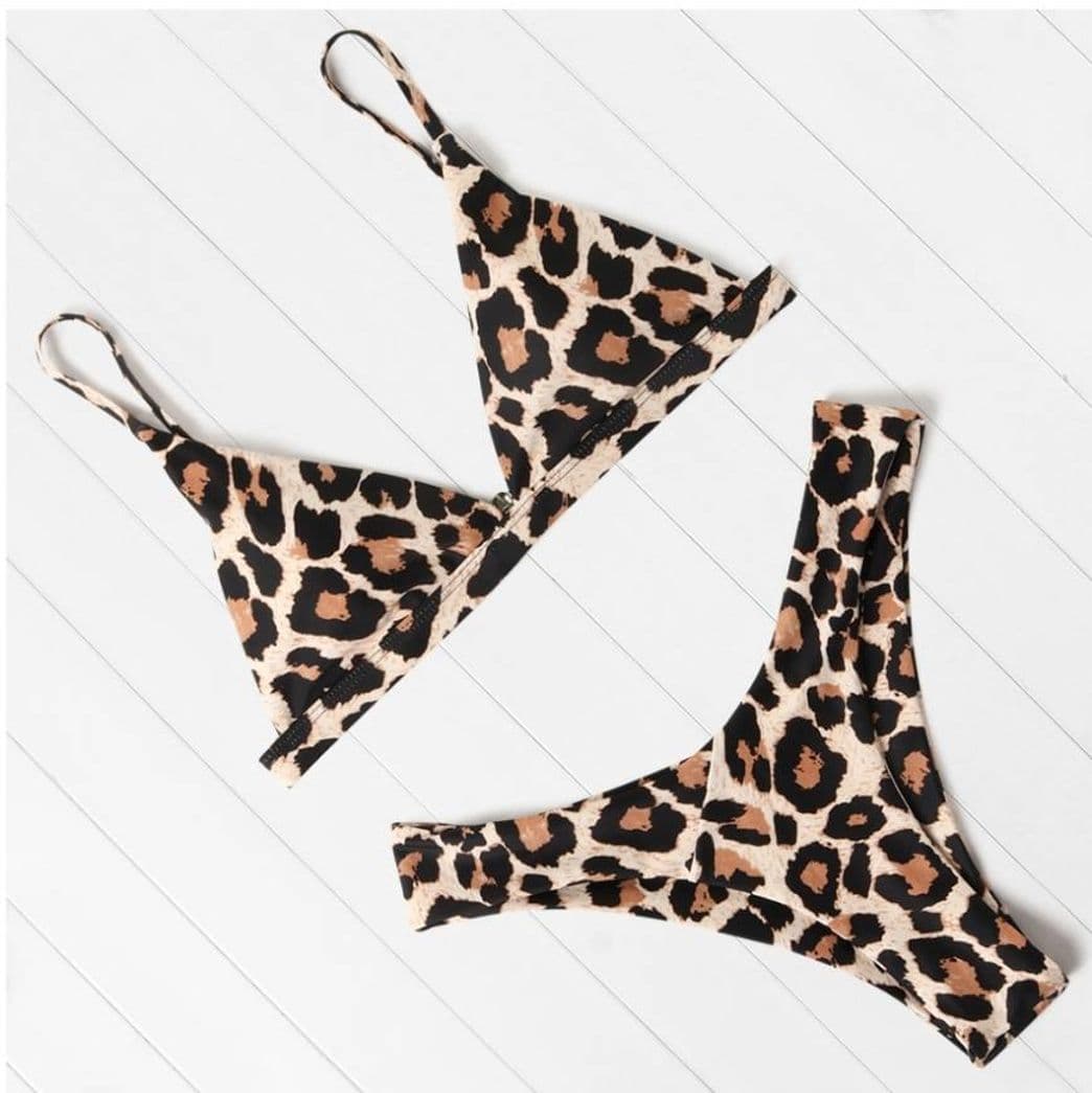 Moda Bikini leopardo