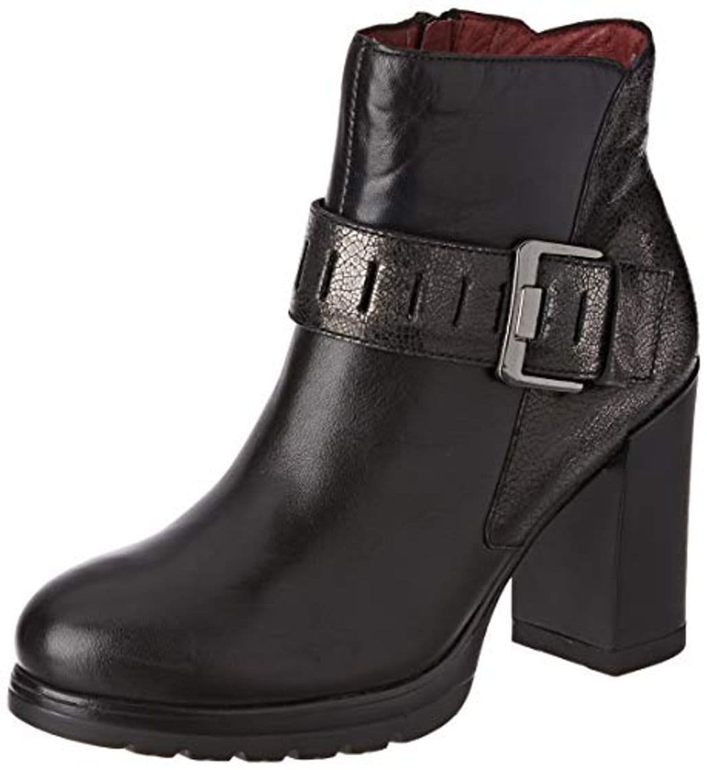 Fashion Stonefly Over 10 Nappa, Botas Chelsea para Mujer, Negro