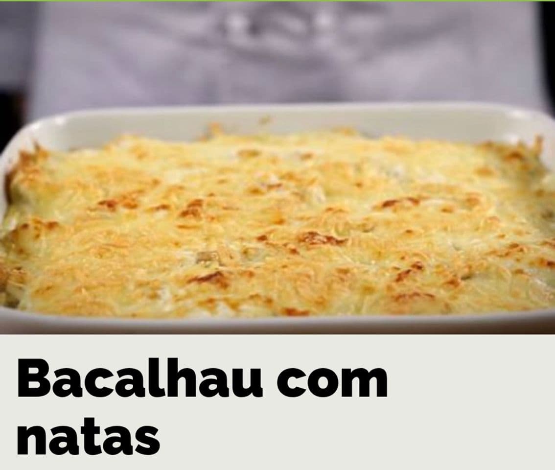 Moda Bacalhau com natas 