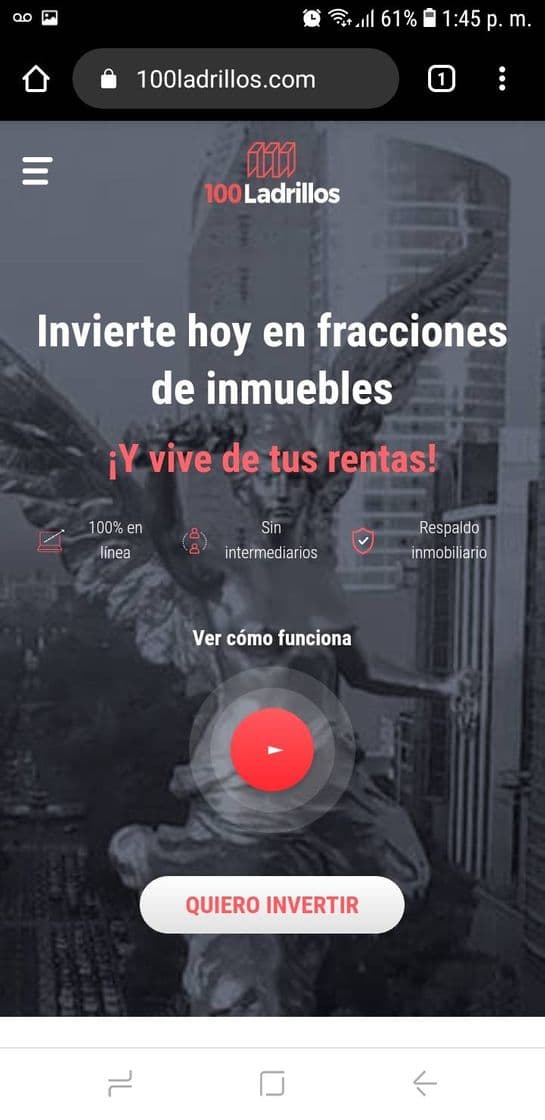 App 100 Ladrillos Invierte en vienes raices