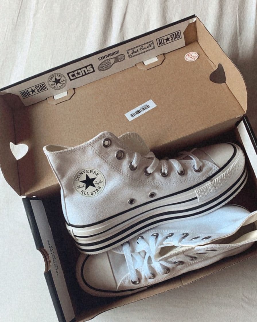 Fashion CONVERSE CHUCK TAYLOR ALL STAR PLATF color BLANCO