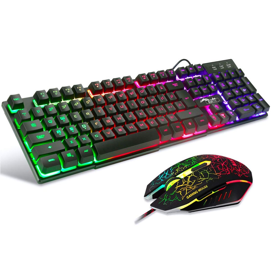 Electrónica Teclados Gaming, TedGem Teclado Gaming, Teclado USB, Teclado Gaming PS4 LED Retroiluminado