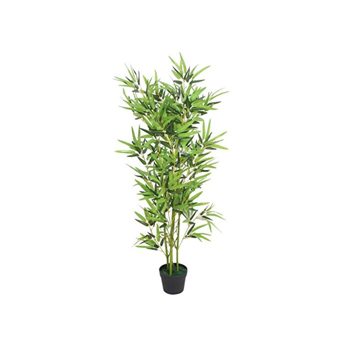 Product vidaXL Árbol de Bambú Artificial Macetero 120 cm Verde Maceta Planta Plástico