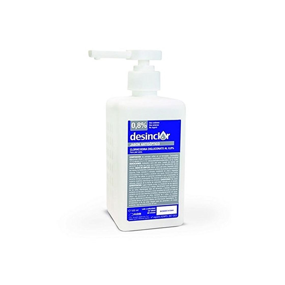 Producto Desinclor Jabón Antiséptico-500 cc