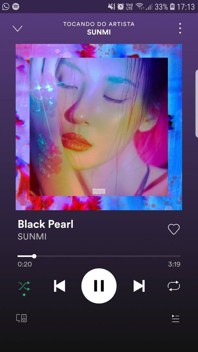 Canción Sunmi - Black Pearl 