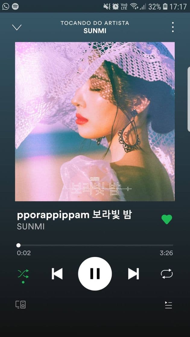 Canción Sunmi - Pporappipam