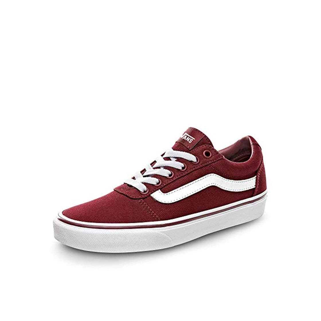 Fashion Vans Ward, Zapatillas para Mujer, Rojo