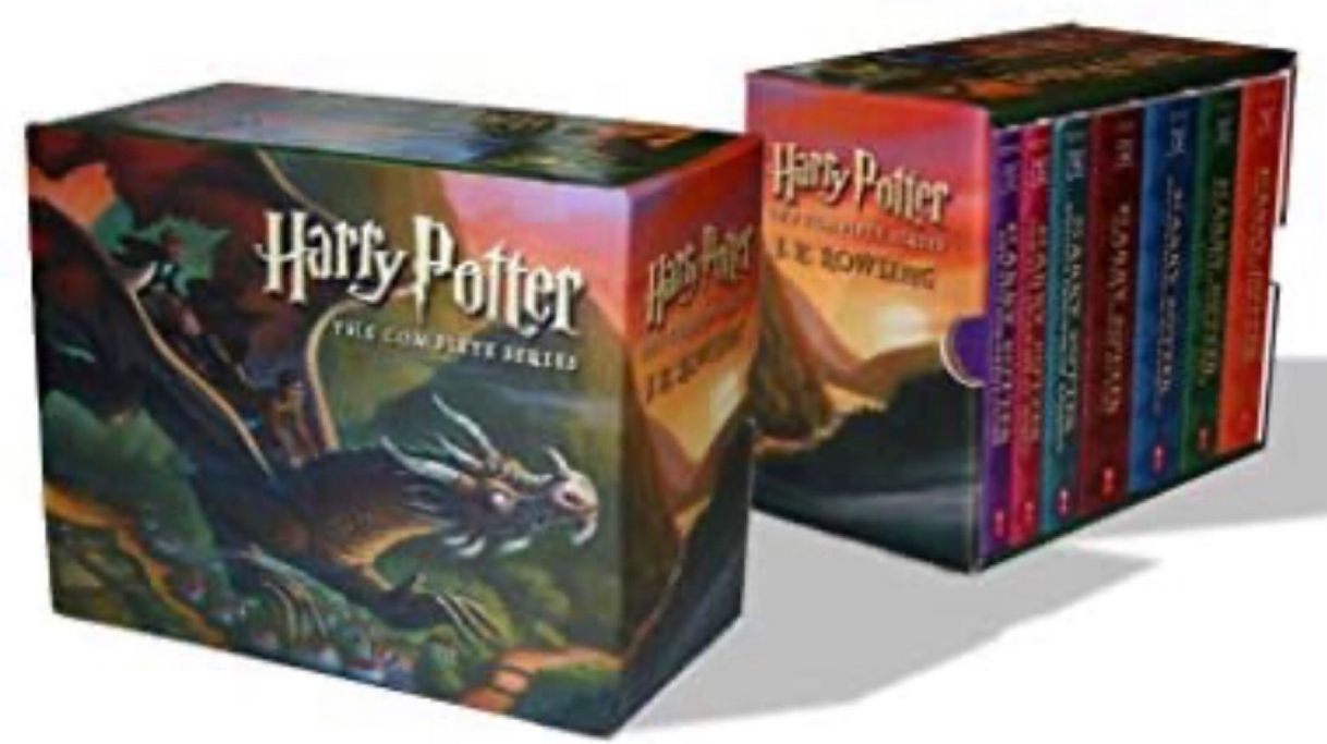 Moda Bundle de Libros de Harry Potter pasta blanda