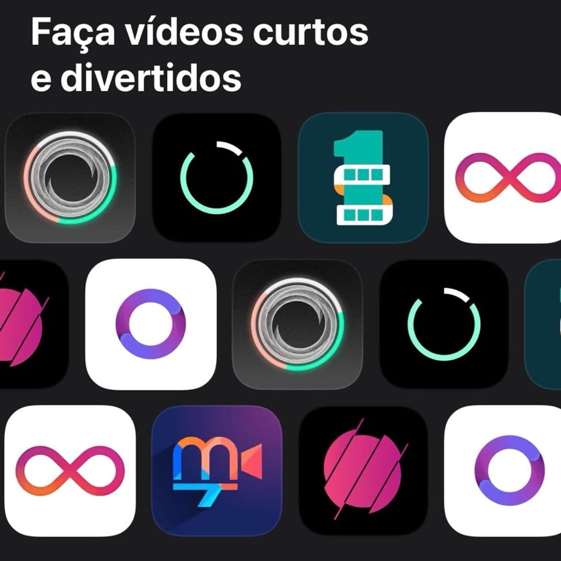 Moda Dica de Apps da Apple Store para vídeos curtos!