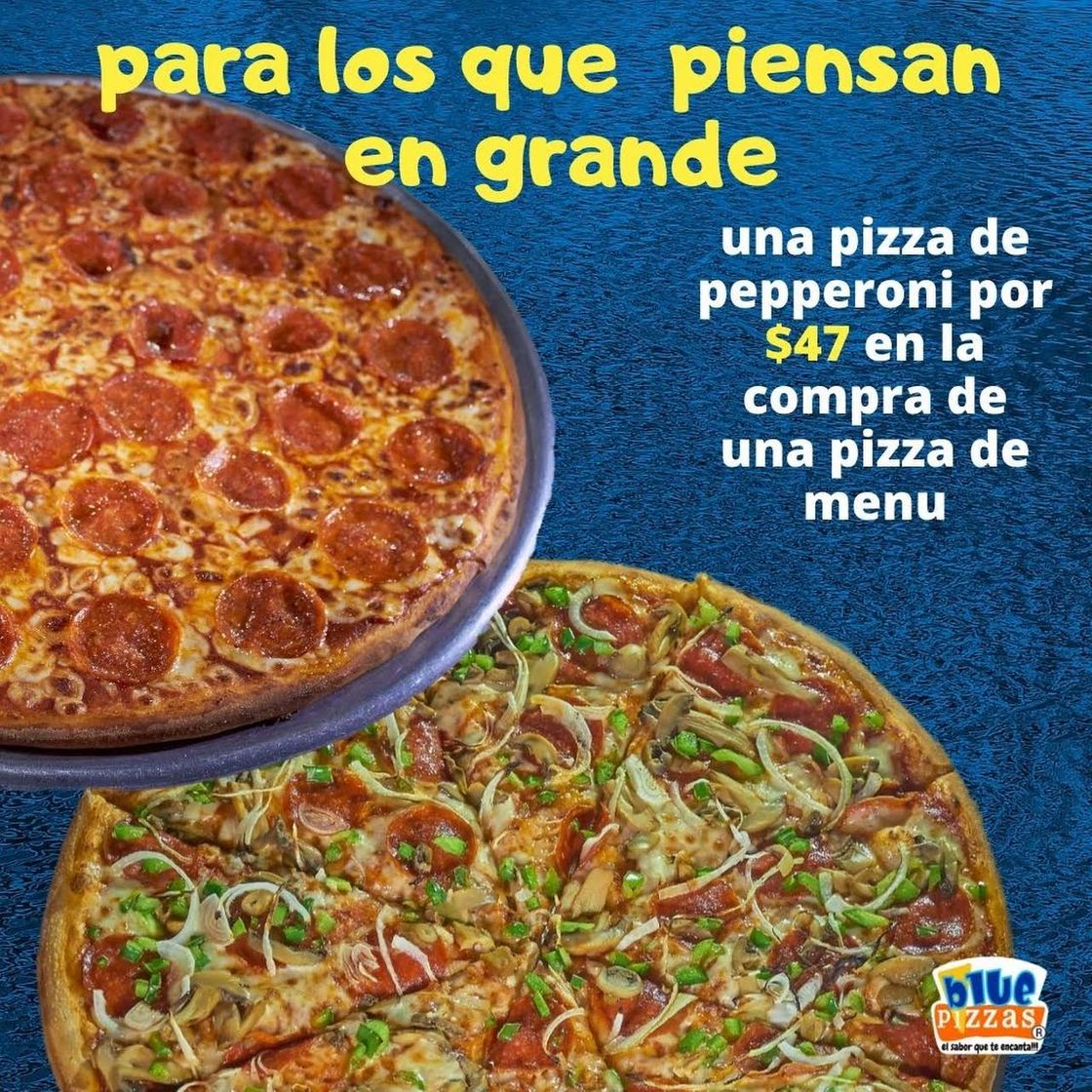 Restaurants Blue Pizzas, Pizza Gigante