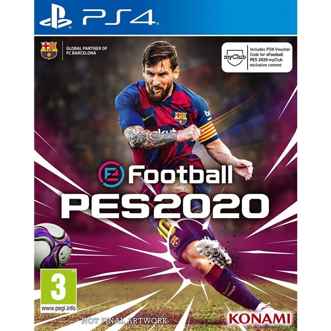 Electronic PES 2020 PS4