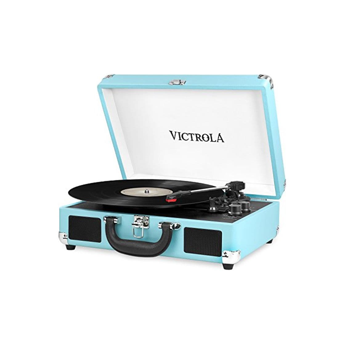 Product Victrola Suitcase Tocadiscos en maleta Vintage Bluetooth