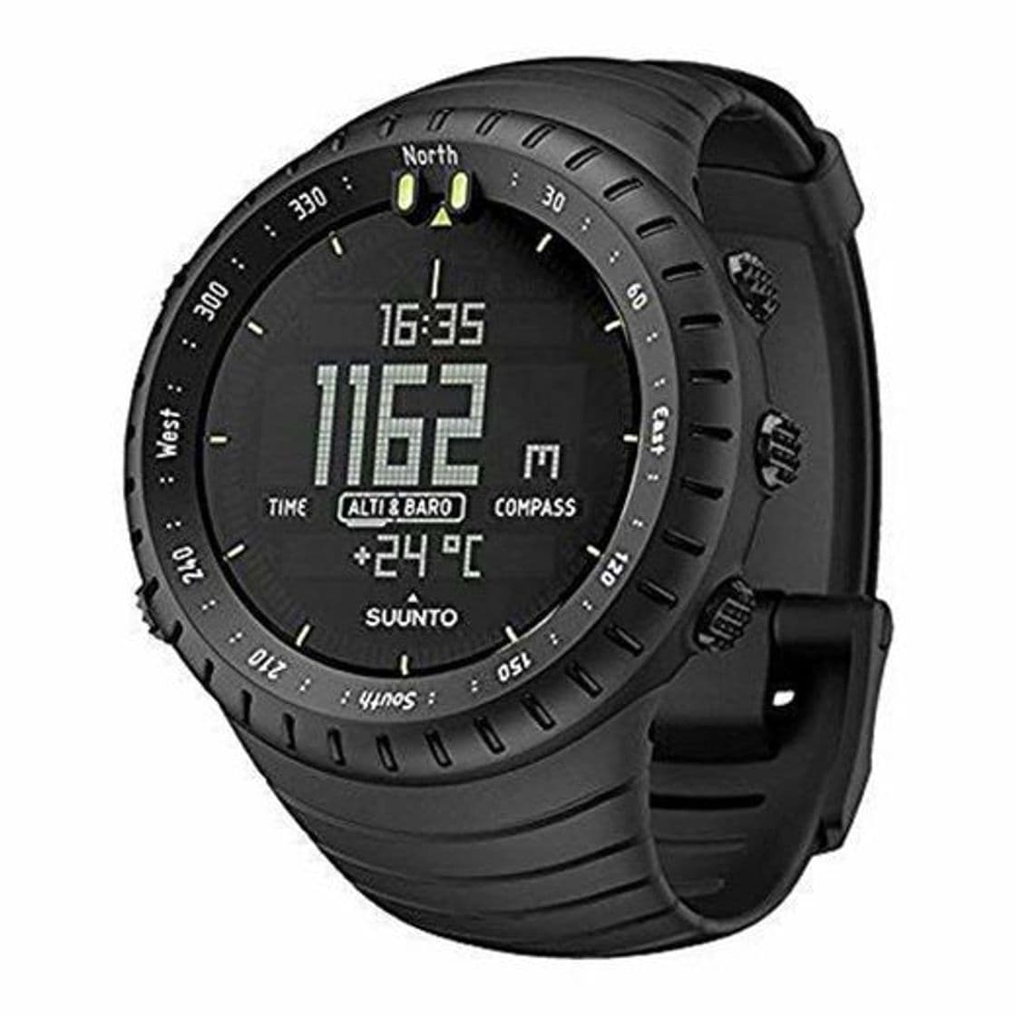 Fashion Relógio Outdoor, Suunto, Core All Black (Military), SS014279