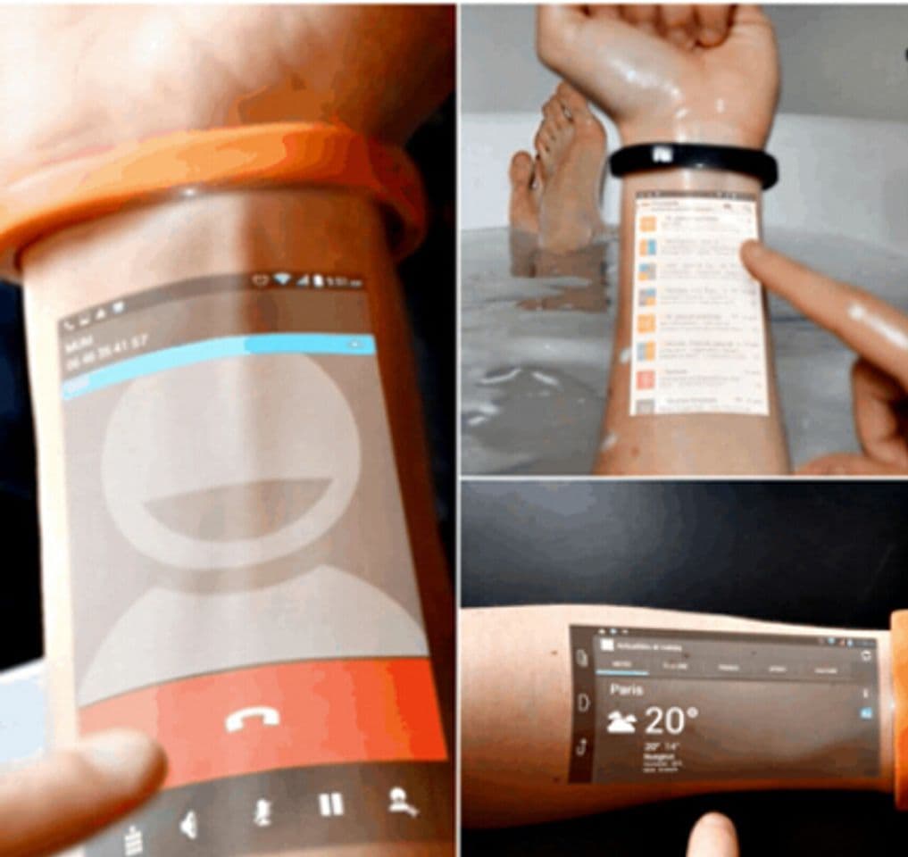 Producto Cicret smart bracelet