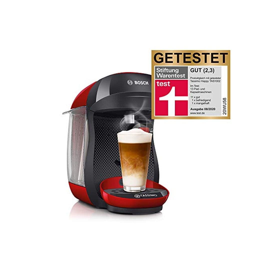 Home Bosch TAS1003 TASSIMO Happy Cafetera de cápsulas