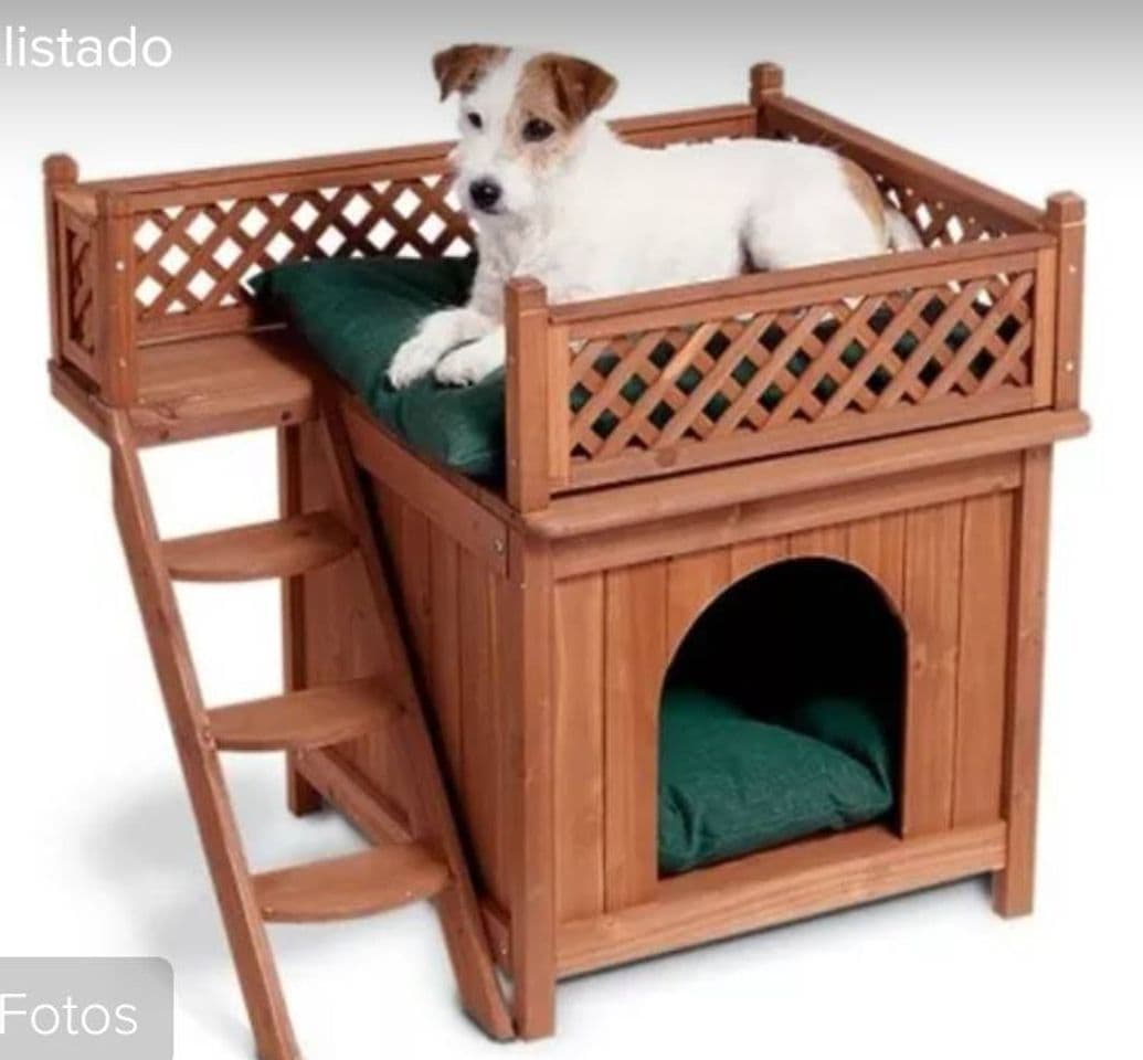 Fashion Casa para perro con escalera