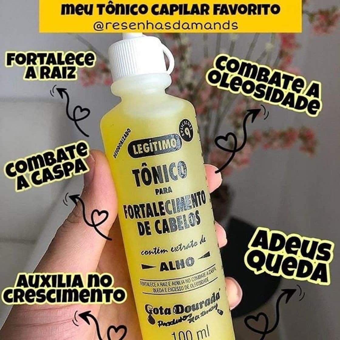 Moda Tônico de alho