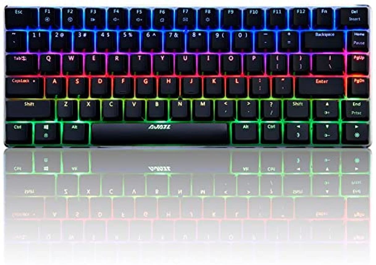 Electrónica Docooler AJAZZ AK33 Mechanical Gaming Keyboard E-Sport Keyboard 82 Teclas USB Wired