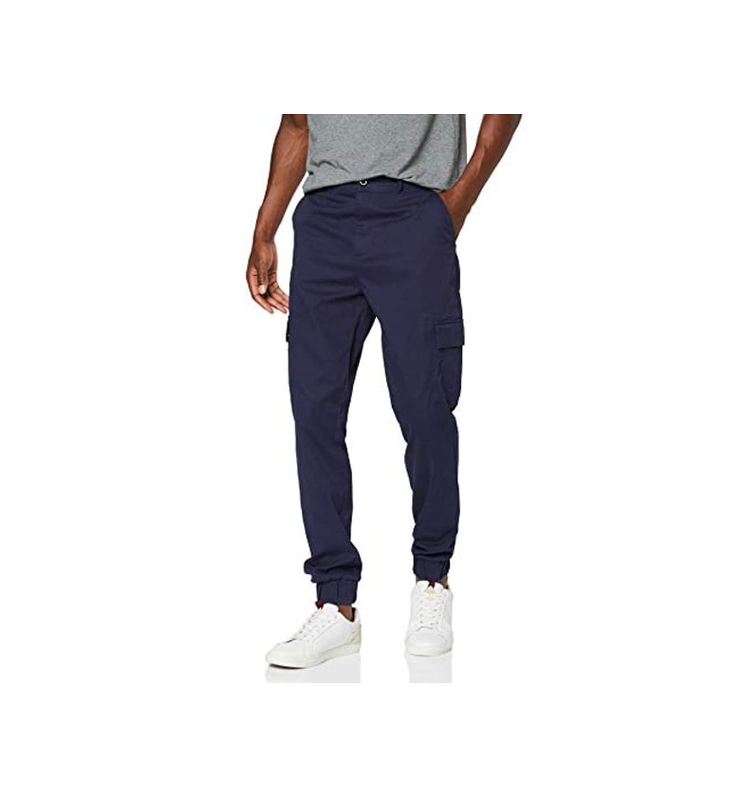 Moda Marca Amazon - MERAKI Joggers Hombre, Azul