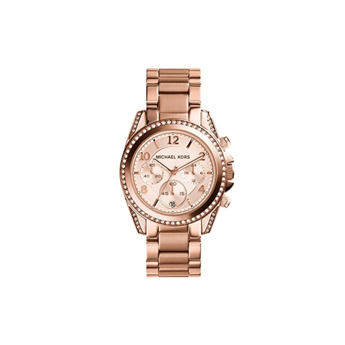 Product Michael Kors Reloj Cronógrafo para Mujer de Cuarzo con Correa en Acero Inoxidable MK5263