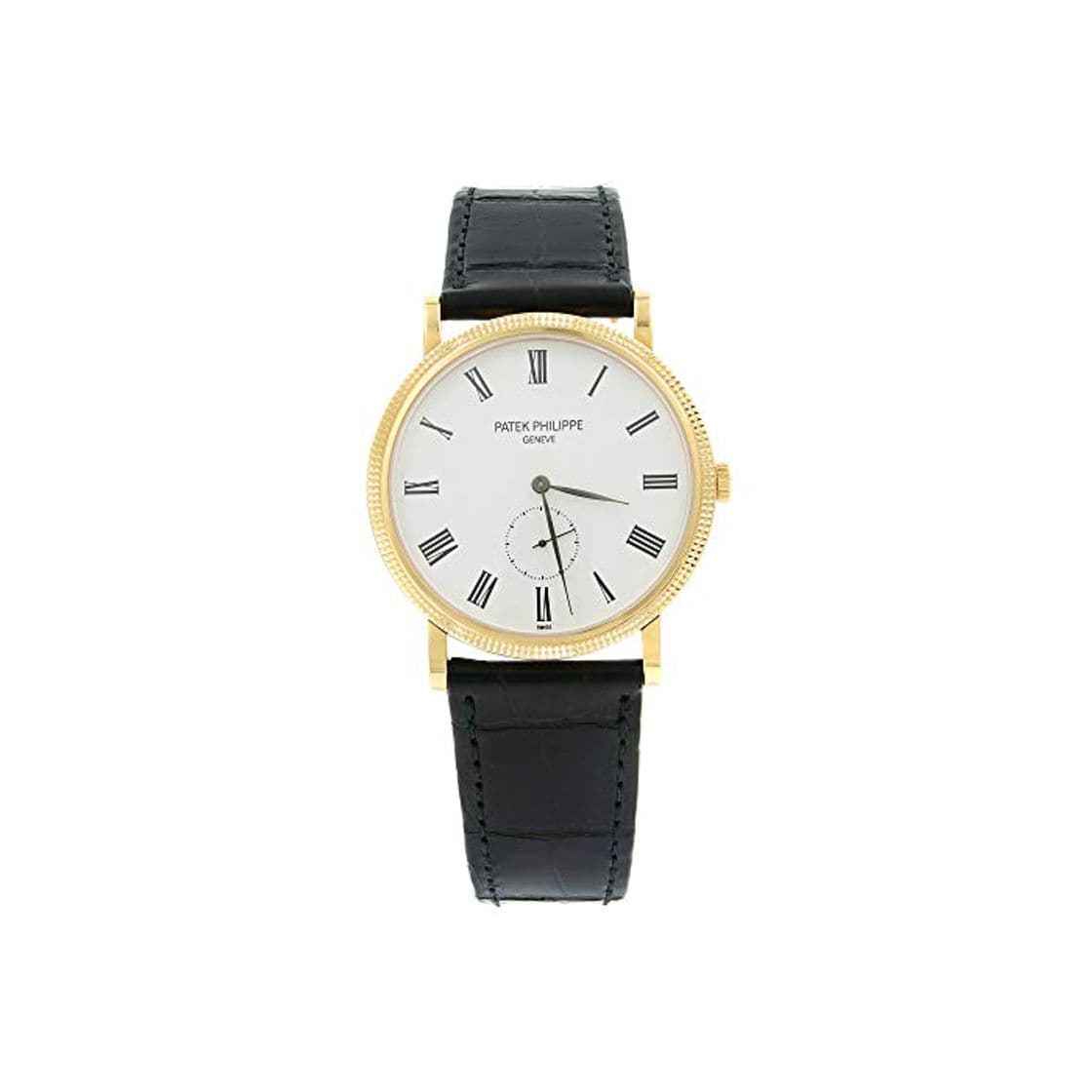 Moda Patek Philippe Calatrava Reloj Blanco de 18 Quilates para Hombre Blanco con