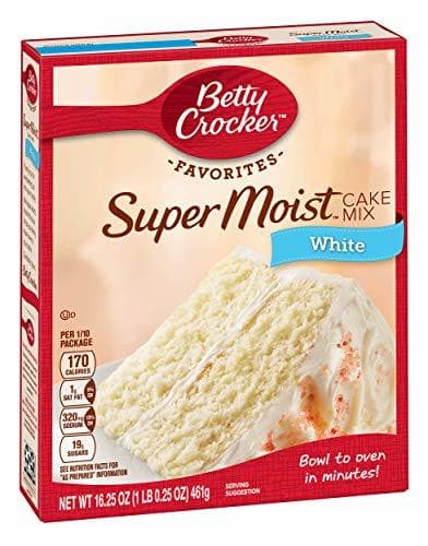 Producto Betty Crocker Super Moist White Cake Mix