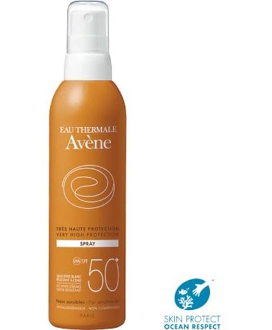 Fashion Avène protector solar FPS 50+ spray corporal 