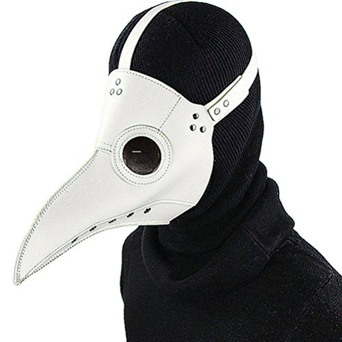 Fashion DM201605 PU Leather Mask Plague Doctor Mask Halloween Props Leather Mask Costume